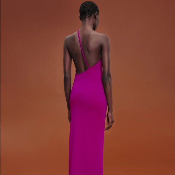 Solace London Petch one-shoulder dress - pink - Picture 5 of 9